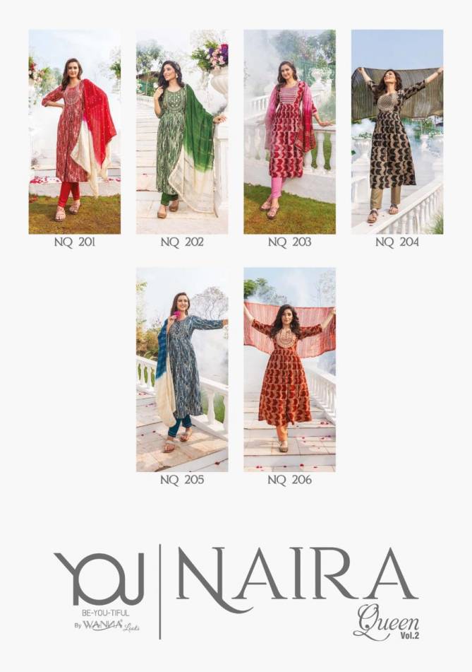 Naira Queen Vol 2 By Wanna Readymade Salwar Suits Catalog